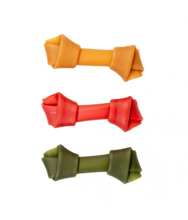 Duvo Garden Bites Vegan Bones Small Pouch 11cm - 8Pcs - Mix Colors